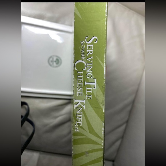 Serving Tile Tropical Hawaii w/ knife. - Picture 2 of 9